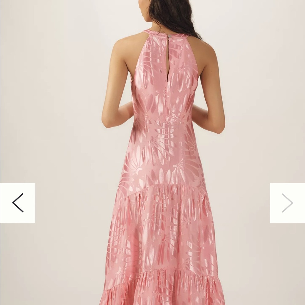 Anthropologie Pink Maxi Dress - Picture 7 of 8